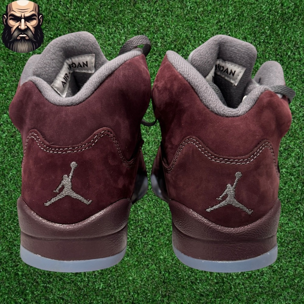 Air Jordan 5 V Retro Deep Burgundy FN4233-600 B-Grade Size 6Y - Picture 6 of 6